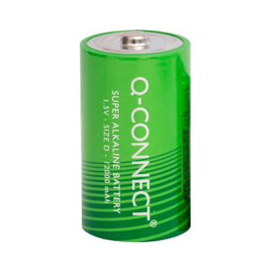 Batterie alcaline Q-Connect D 1.5 V D 1,5 V - KF00491 (conf.2)
