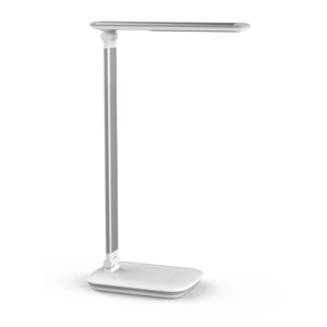 Lampada da scrivania MAUL a LED MAULjazzy, dimmerabile alluminio Bianco 8 W, 410 Lm, 3000K - 8201802