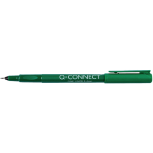 Fineliner Q-Connect 0,4 mm Verde (conf.10)