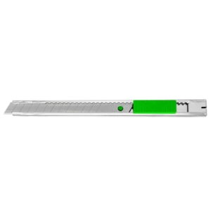 Cutter in metallo con guida Q-Connect 9 mm KF00234 (conf.3)