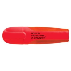 Evidenziatore Rosso Q-Connect 2-5 mm KF16102