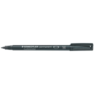 Pennarello indelebile Staedtler Lumocolor® permanent Nero - M - 1 mm - punta sintetica - pen 317
