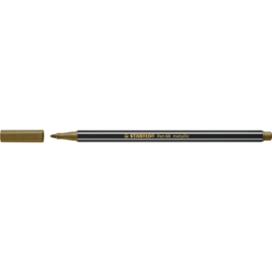 Pennarellino Stabilo Pen 68 metallic 1 mm - Oro - 68/810