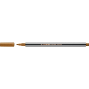Pennarellino Stabilo Pen 68 metallic 1 mm - bronzo - 68/820