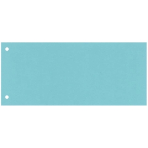 Separatori per archivio con due fori Q-Connect 24x10,5 cm 190g/m² Blu - KF00512 (conf.100 pezzi)