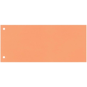 Separatori per archivio con due fori Q-Connect 24x10,5 cm 190g/m² Arancio KF00519 (conf.100 pezzi)