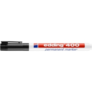 Pennarello indelebile Nero Edding 400 - 1 mm