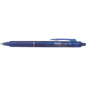 Penna a sfera a scatto cancellabile Blu Pilot Frixion Clicker punta Broad 1 mm 6551