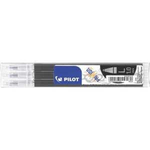 Refill sfera Pilot Frixion Ball e Clicker Nero - 1 mm - 6675 (Set 3)