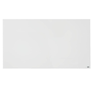 Lavagna magnetica in vetro linea Diamond Nobo - Bianco - 71,1x126 cm