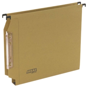 Cartelle Sospese per armadio Linea Avana Bertesi - Interasse 33 cm 220 g/m² - Fondo a U3 cm (conf.50)