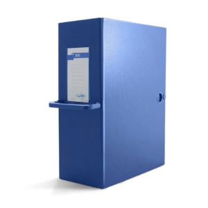 Cartella portaprogetti Big Sei Rota con maniglia - Dorso 16 - 25x35 cm - Blu