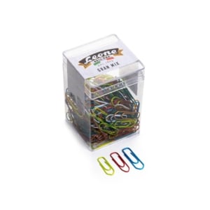 Fermagli Clip Gran Mix 125 Leone Dell'Era - Assortito metallizzato - FXB125GMIX (conf.125)