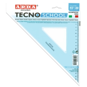 Linea Tecnoschool Arda - Squadra 45° - 45° 30 cm
