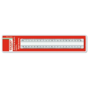 Linea Profil Arda - Doppiodecimetro in alluminio - 20 cm - 18420
