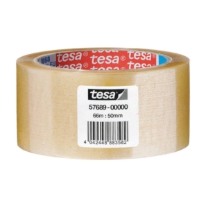 Tesa Nastro da imballaggio Trasparenti - acrilico - 50 mm x 66 m - 57689-00000-00