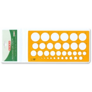 Maschera per cerchi grandi Arda Arancio - 27x13 cm - 1/35 mm - 7125