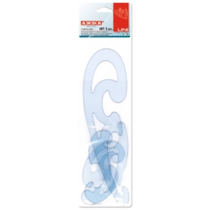 Set curvilinee Arda - Trasparente - 29012 (conf.3)