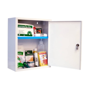 Armadietto in metallo Bianco - 2 persone Pharma Shield