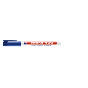Pennarello indelebile Blu Edding 400 - 1 mm