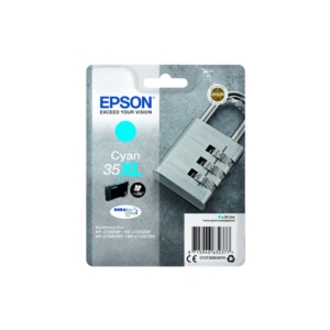 Originale Epson Ink-jet C13T35924010 Cartuccia Lucchetto Durabrite Ultra 35XL - 20,3 ml Ciano