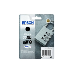 Originale Epson Ink-jet C13T35914010 Cartuccia Lucchetto Durabrite Ultra 35XL - 41,2 ml Nero
