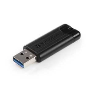 Chiavetta USB PINSTRIPE Verbatim - Nero - 64 GB - 49065