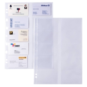 Buste porta biglietti da visita perforate - Atla Card Sei Rota (conf.10)