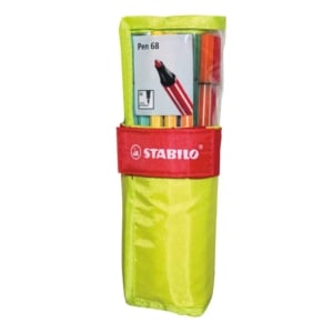 Stabilo pennarellini colorati Rollset Pen 68 Stabilo - Verde chiaro - Assortito - 1 mm (conf.25)