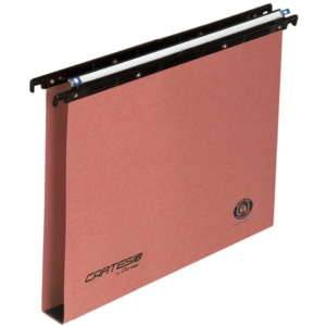 Cartelle sospese per cassetto Linea Cartesio Eco-logica Bertesi 240 g/m² - Interasse 38 cm - Fondo a U3 cm (conf.50)