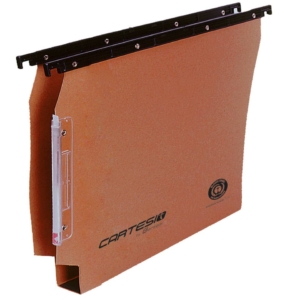 Cartelle Sospese per armadio Linea Cartesio Bertesi 240 g/m² - Interasse 33 cm - Fondo a U3 cm (conf.50)