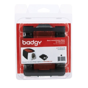 Consumabili per Badgy - Nastro di stampa monocolore Nero 500 stampe - CBGR0500K