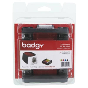 Consumabili per Badgy - Nastro di stampa multicolore YMCKO 100 stampe - CBGR0100C