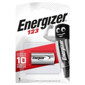 Batteria al litio ENERGIZER - 123 - Lithium Photo BP1 - E300777602