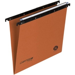 Cartelle sospese per cassetto Linea Cartesio Bertesi 240 g/m² - Interasse 33 cm - Fondo a V (conf.50)