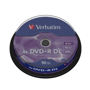 DVD Verbatim - DVD+R - 8,5 Gb - 8x - DL - Spindle (conf.10)