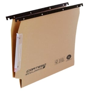 Cartelle Sospese per armadio Linea Cartesio Eco-logica Bertesi 240 g/m² - Interasse 33 cm - Fondo a V (conf.25)