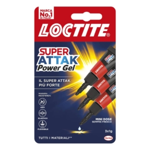 Super Attak Mini Trio 3x1g Loctite - 2048632 (conf.3x1g)