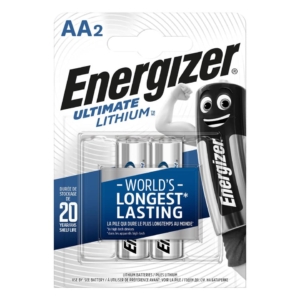 Batterie ENERGIZER Ultimate Lithium AA - E301535201 (conf.2)