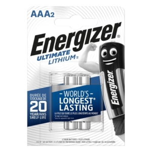 Batterie ENERGIZER Ultimate Lithium AAA - E301535600 (conf.2)