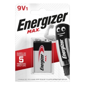 Batteria ENERGIZER Max 9V E301531800