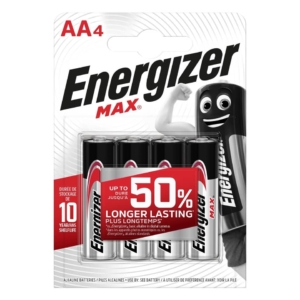 Batterie ENERGIZER Max AA - E301530700 (conf.4)
