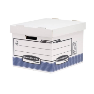 Scatole archivio standard Bankers Box by Fellowes - 33,5x40,4x29,2 cm