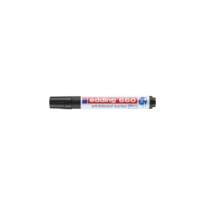 Pennarello per lavagne Bianche Edding 660 - Nero - 1,5-3 mm