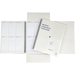 Cartellina archivio azzeramenti fiscali 4company - Alloggi scontrino 78 30x23 cm Bianco - 250g/m² - 3940