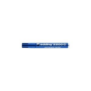 Pennarello indelebile Edding 2200 C punta scalpello 1-5 mm Blu 4-2200C003