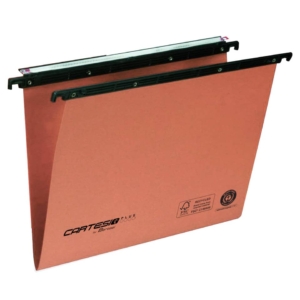 Cartelle sospese per cassetto Linea Cartesio Plus Bertesi 240 g/m² - Interasse 39 cm - Fondo a V (conf.25)