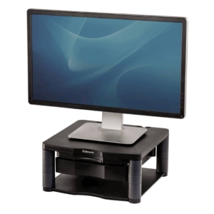 Supporto Monitor Plus Fellowes - Grigio grafite