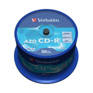 CD Verbatim - CD-R - Spindle - 52x - 700 MB - 43343 (conf.50)