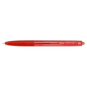 Penna a sfera a scatto Super Grip G punta XB - Tratto 0,35 mm - Rosso 1732
